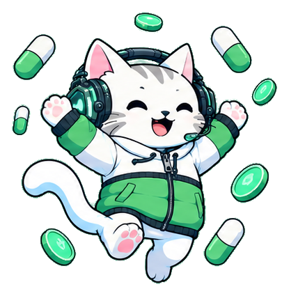 PUMPUR cheering with pills flying